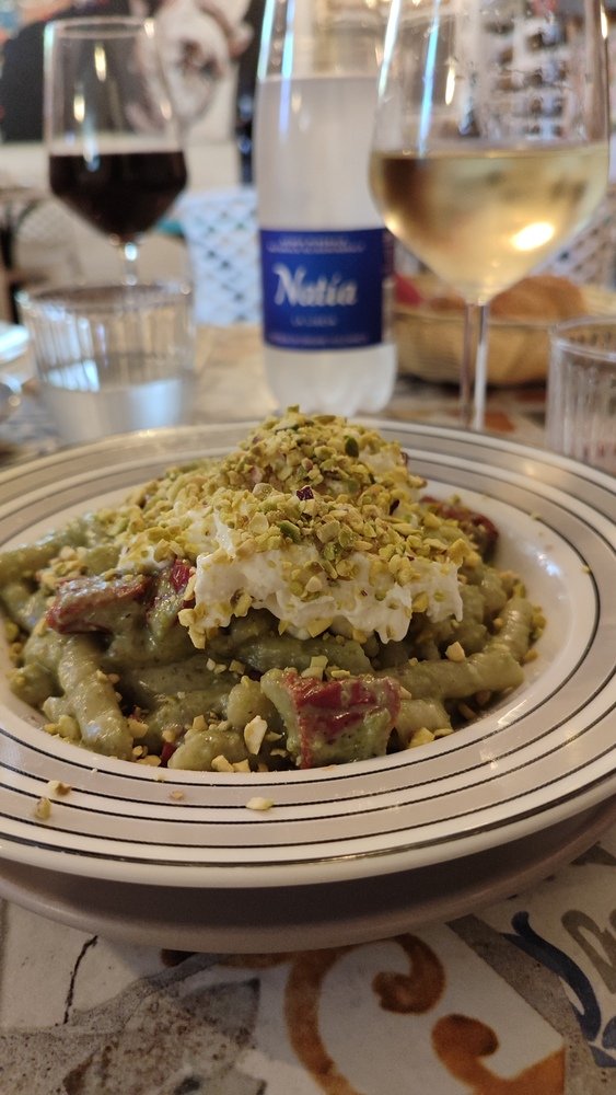 busiate al pistacchio